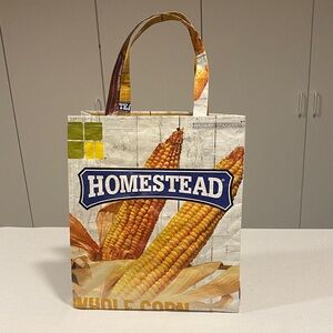 🌼3/$20🌼 Upcycled Reusable Homestead Corn Tote Bag ♻️